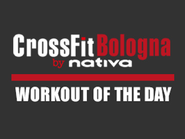 Crossfit Bologna WOD 18-11-2015